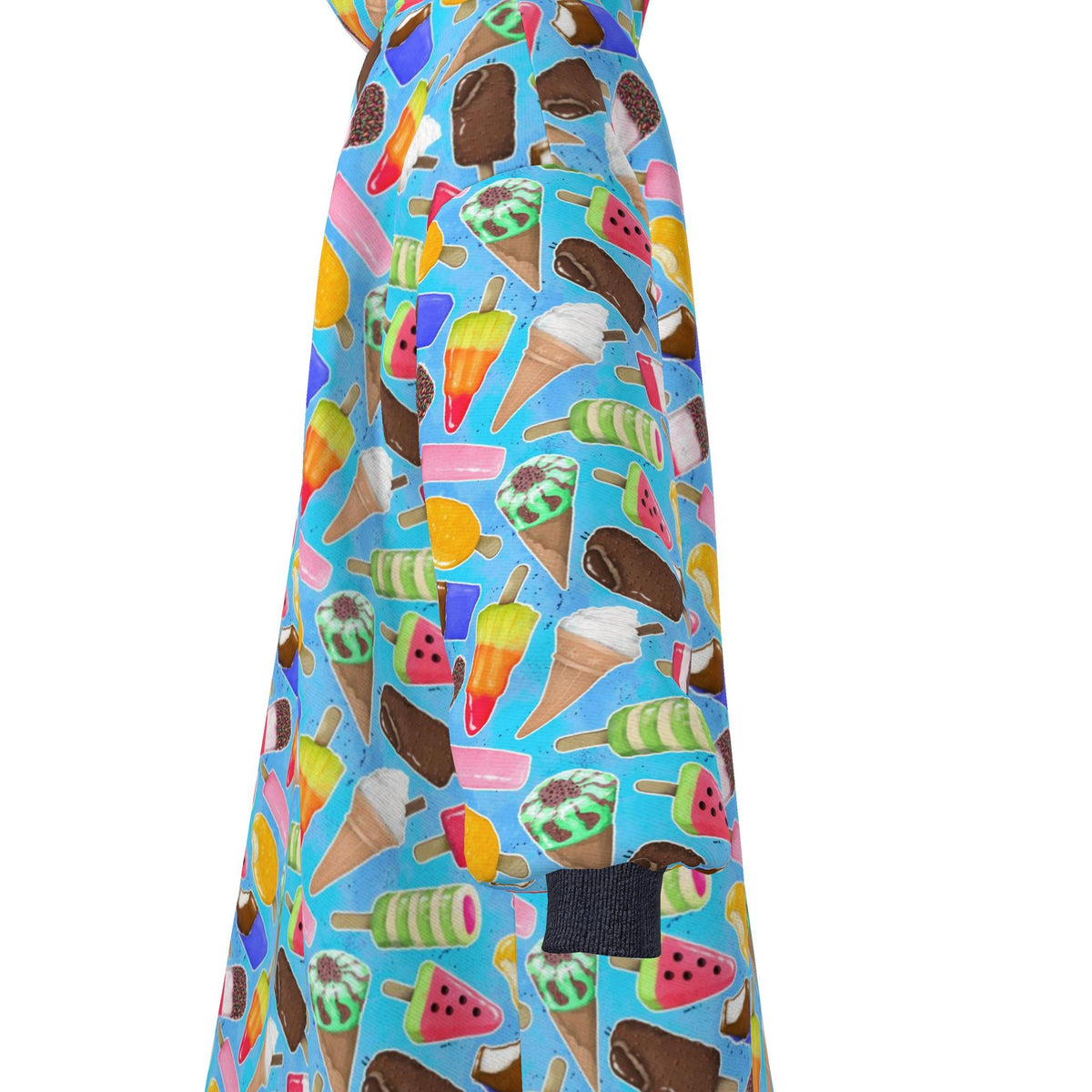 Waterproof Changing Robe | Ice Cream Print | UK Made
