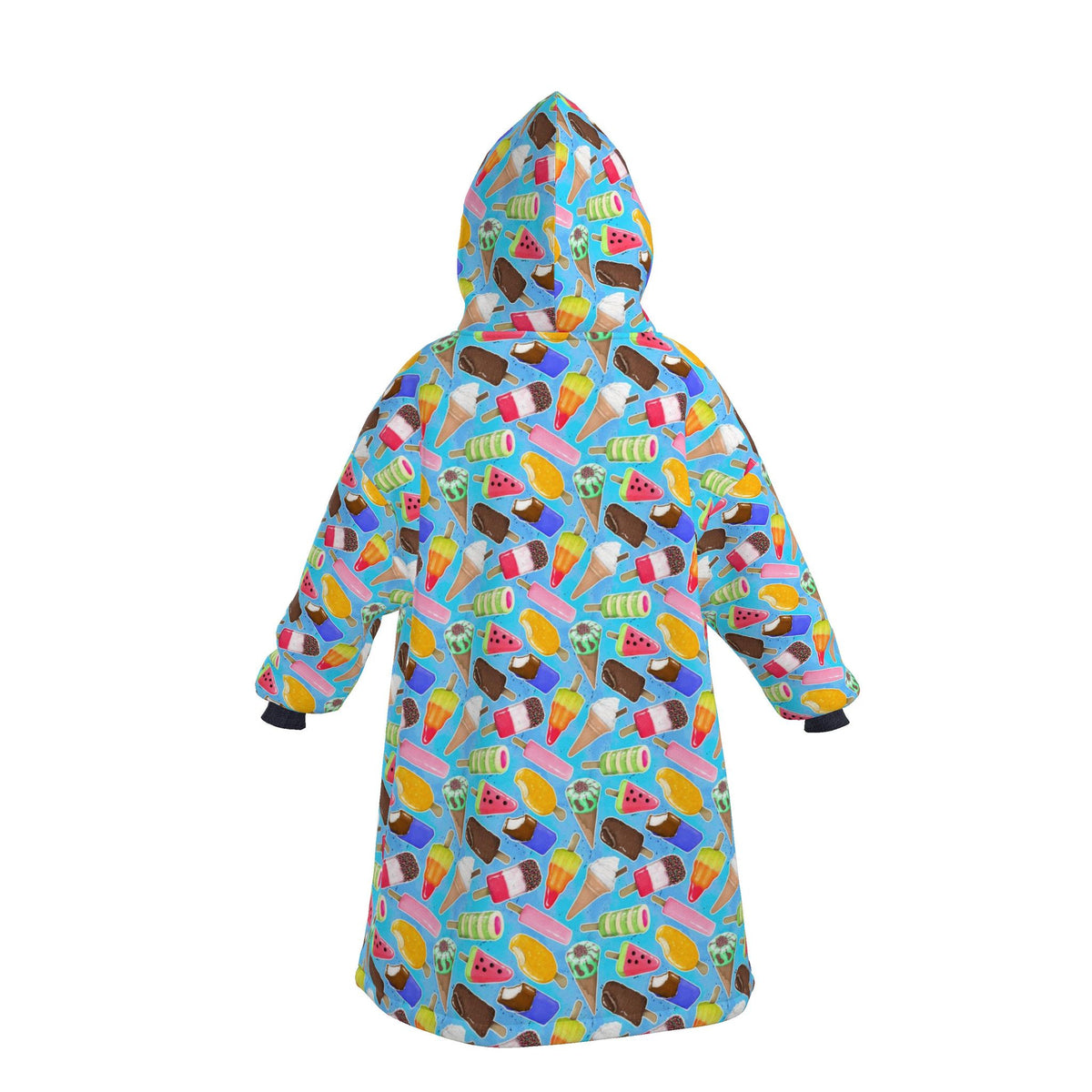 Waterproof Changing Robe | Ice Cream Print | UK Made
