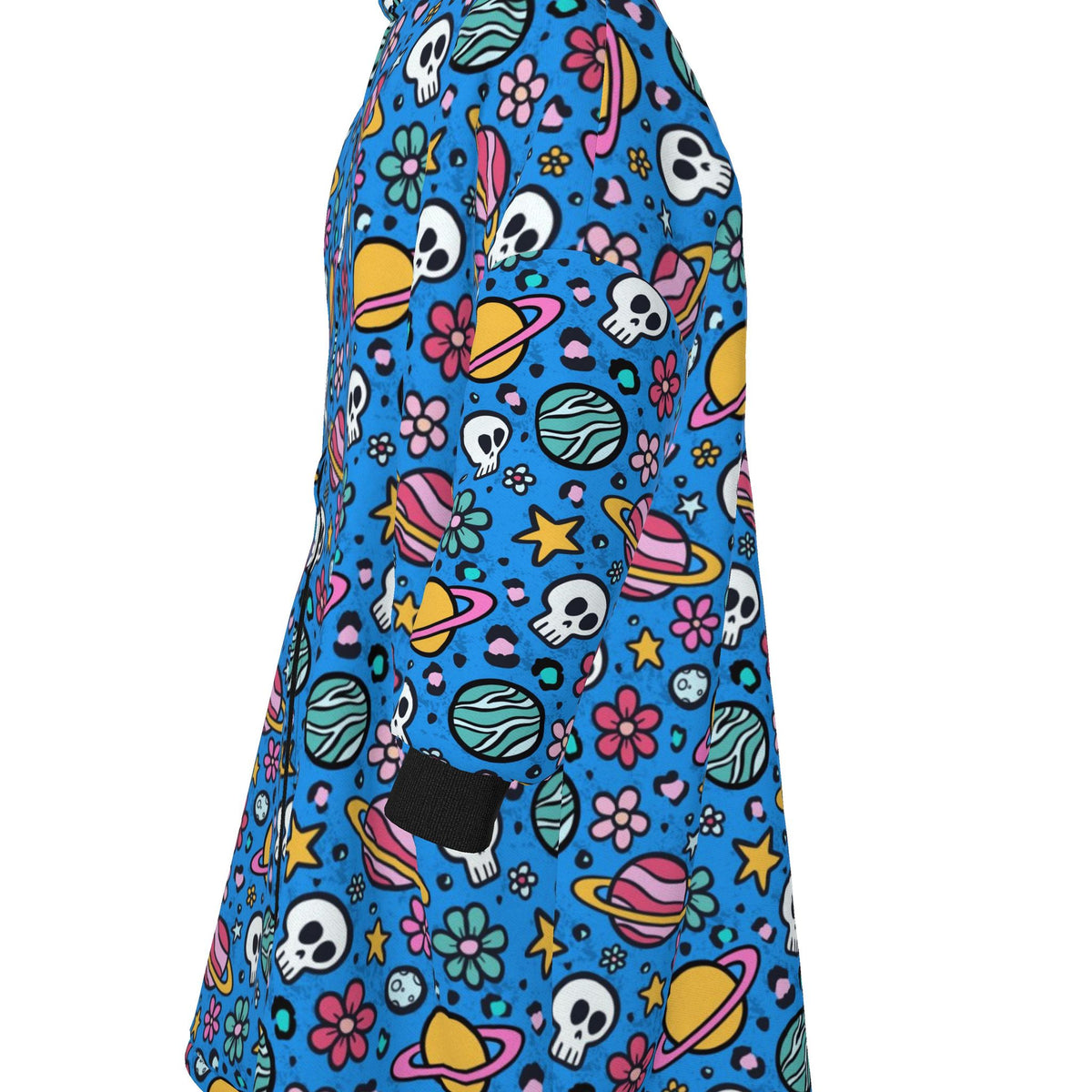 Waterproof Changing Robe | Skulls and Planets | UK Made