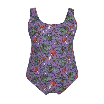 Swimsuit | Bats and Toadstools | UK Made
