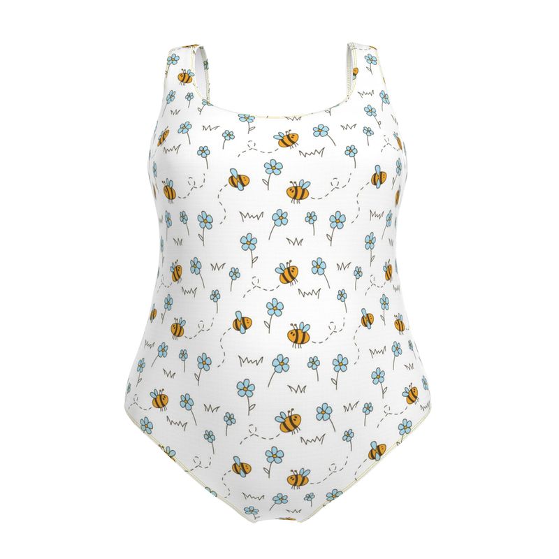 Swimsuit | Bees and Flowers | UK Made