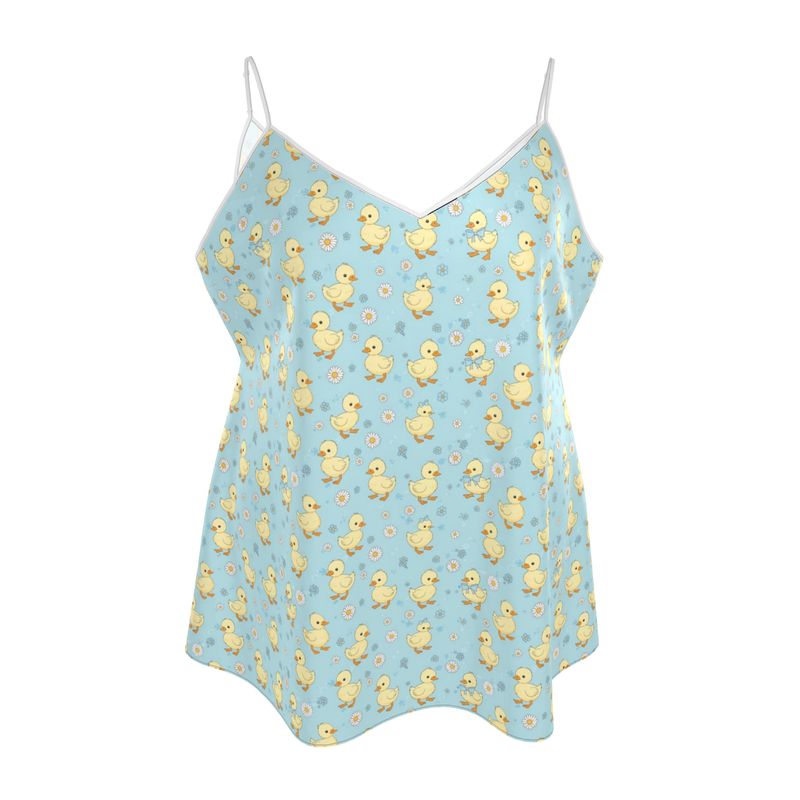 Mini Slip Dress | Daisies and Ducks | UK MADE