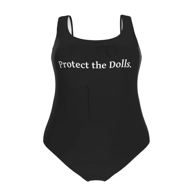 Designer Swimsuit | Protect the Dolls | UK Handmade