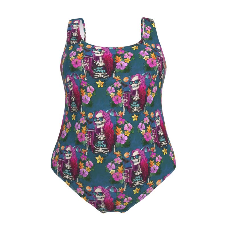 Designer Swimsuit | Toxic Summer | UK Made