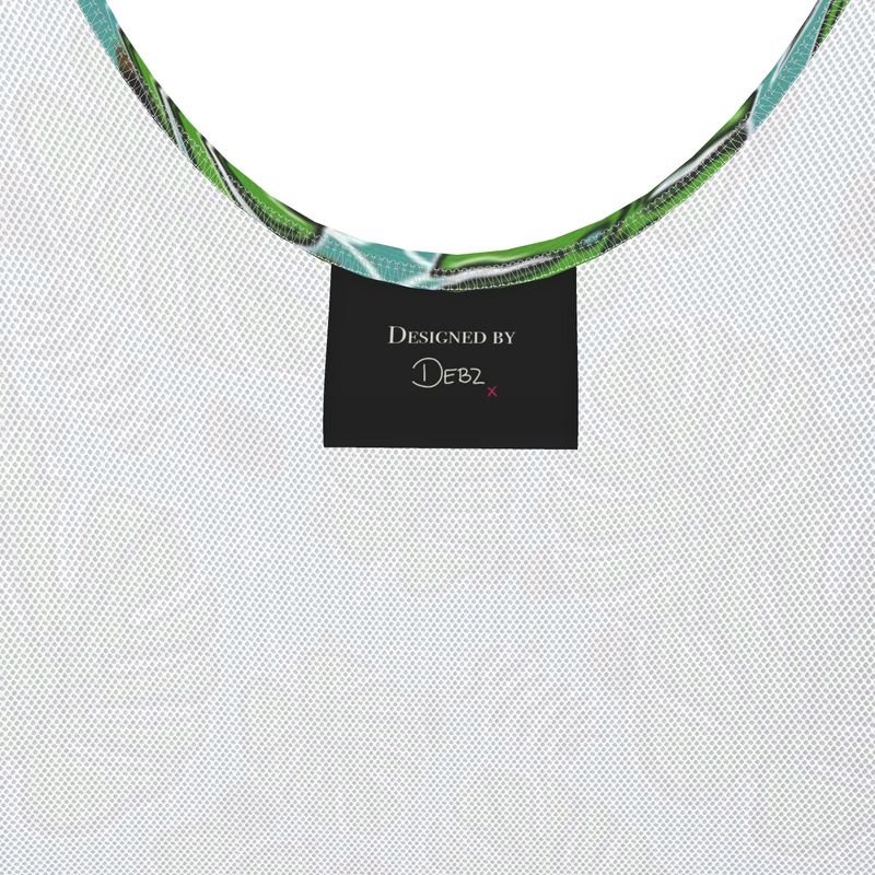 Designer Swimsuit | Monstera Lovers | UK Made