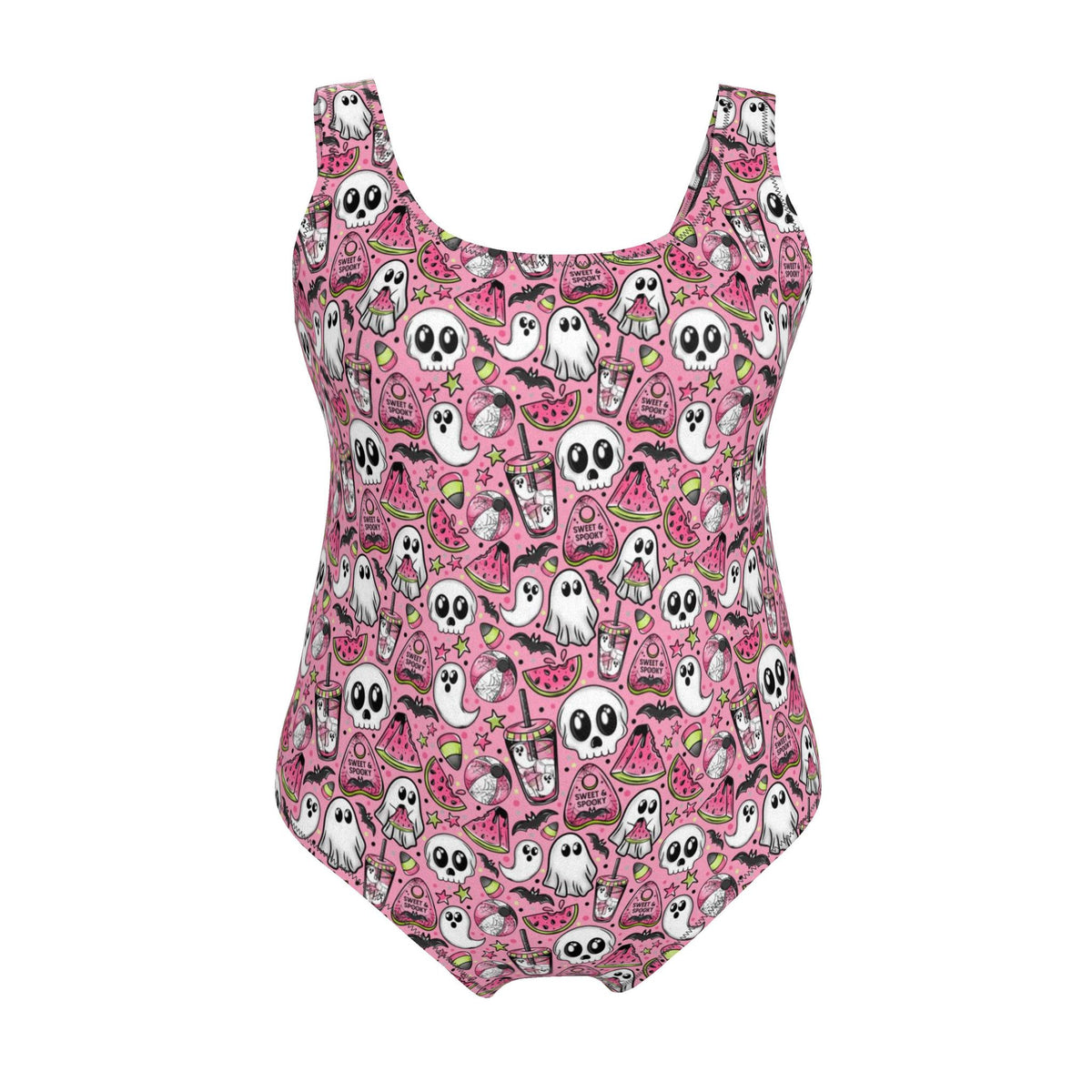 Designer Swimsuit | Summerween Watermelons | UK Made