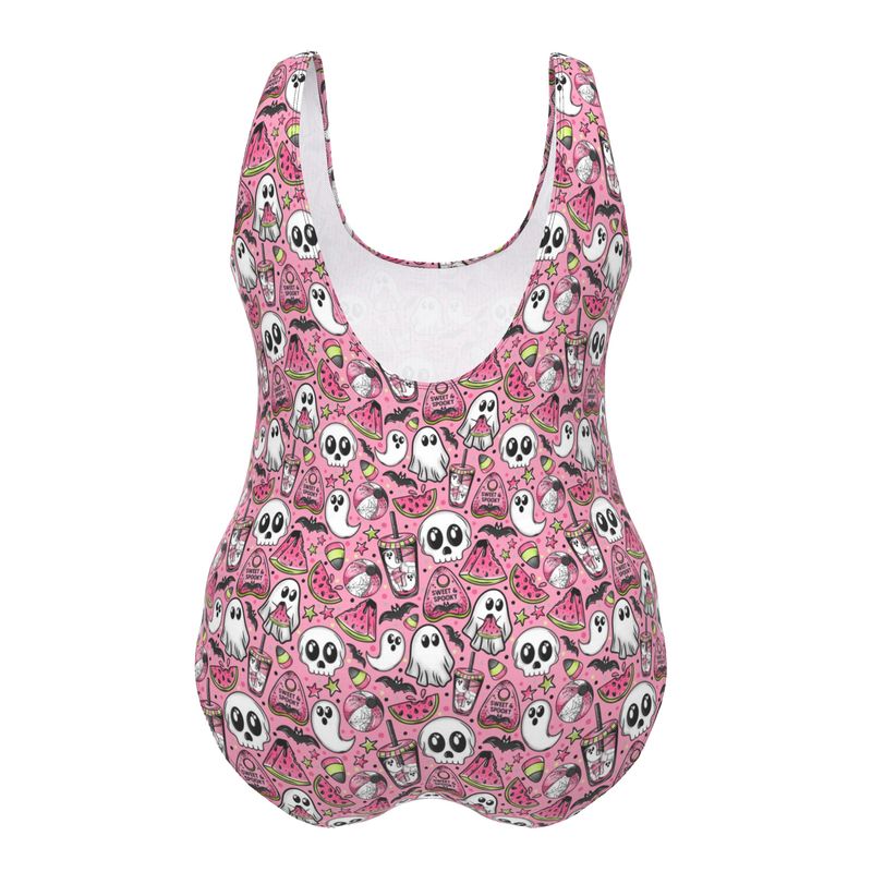 Designer Swimsuit | Summerween Watermelons | UK Made