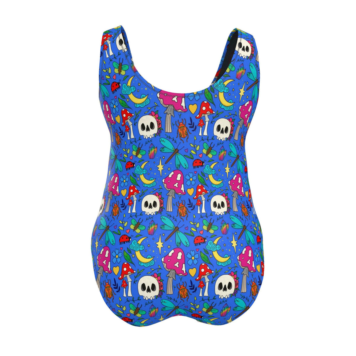 Designer Swimsuit | Summerween Blue | UK Made