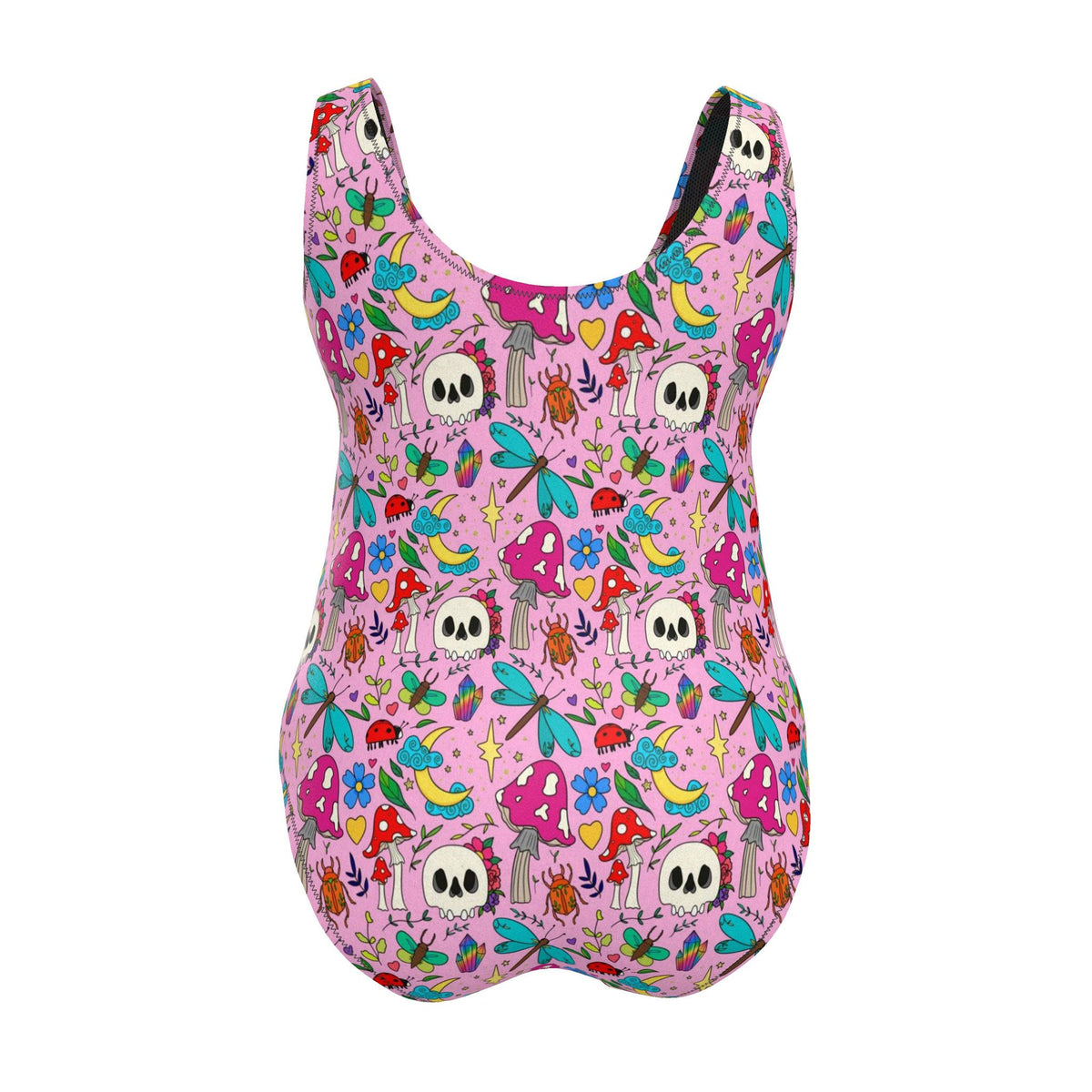 Designer Swimsuit | Bright Spring Pink | UK Made