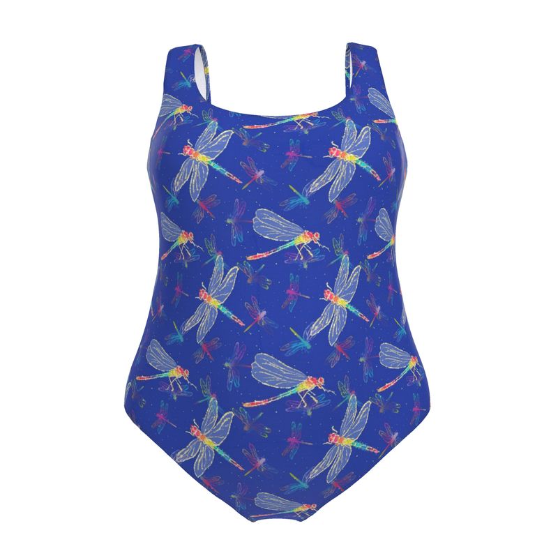 Designer Swimsuit | Dragonflies | UK Made