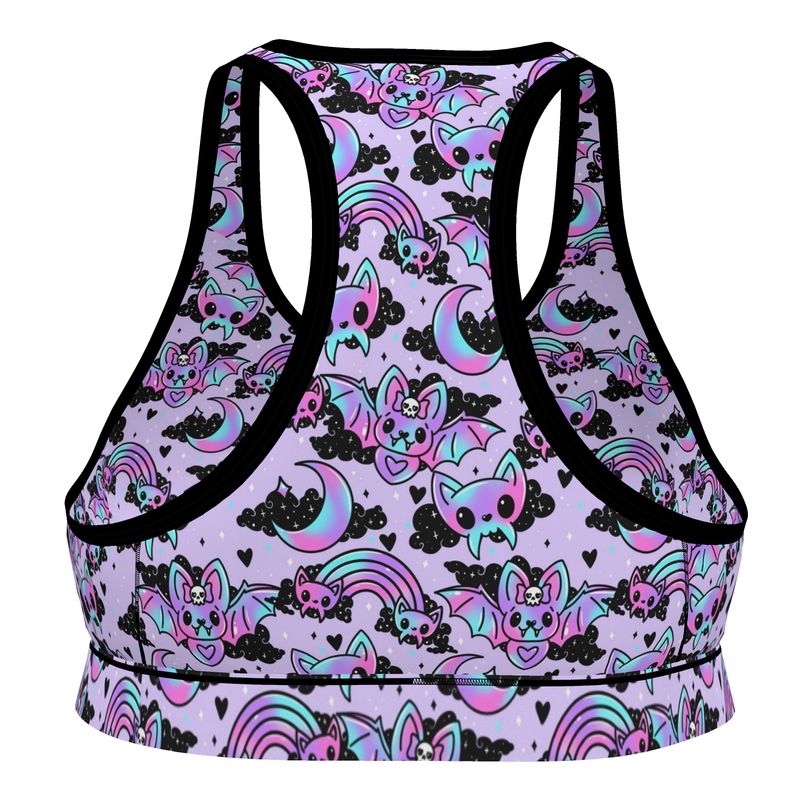 Sports Bralette | Cyber Bats | UK Made