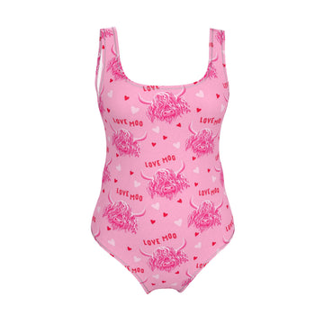 Handmade UK Swimsuit | Sizes 2XS to 7XL | Highland Cows