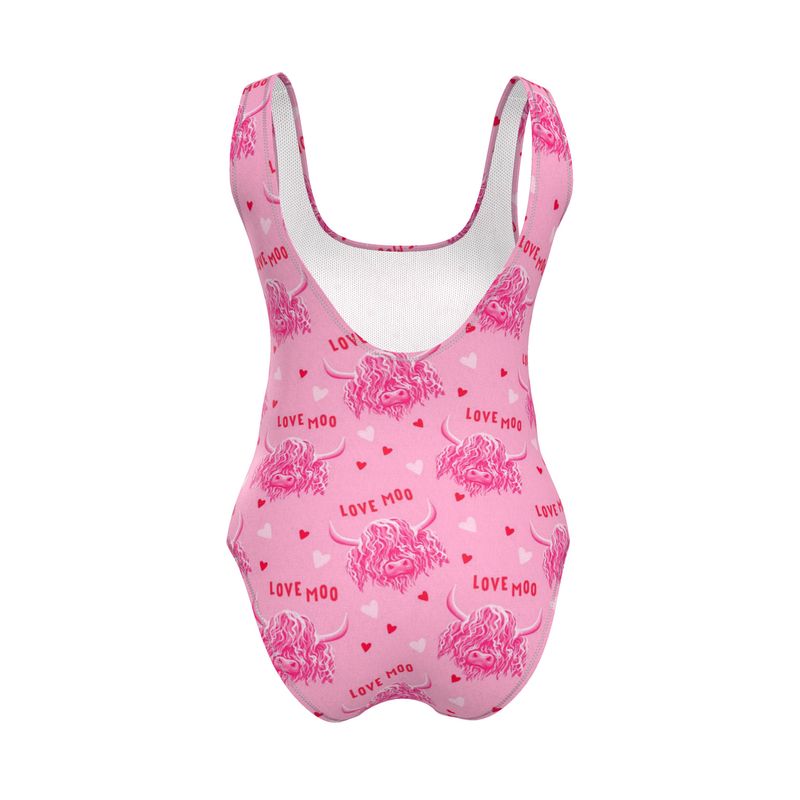 Handmade UK Swimsuit | Sizes 2XS to 7XL | Highland Cows