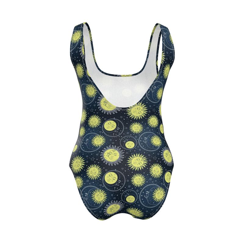 Handmade UK Swimsuit | Sizes 2XS to 7XL | Pandas on Pink