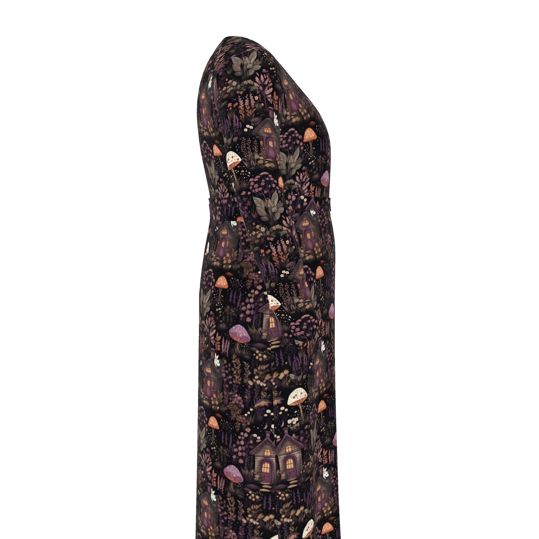 Recycled Wrap Dress | Fairy House | Made to Order in the UK