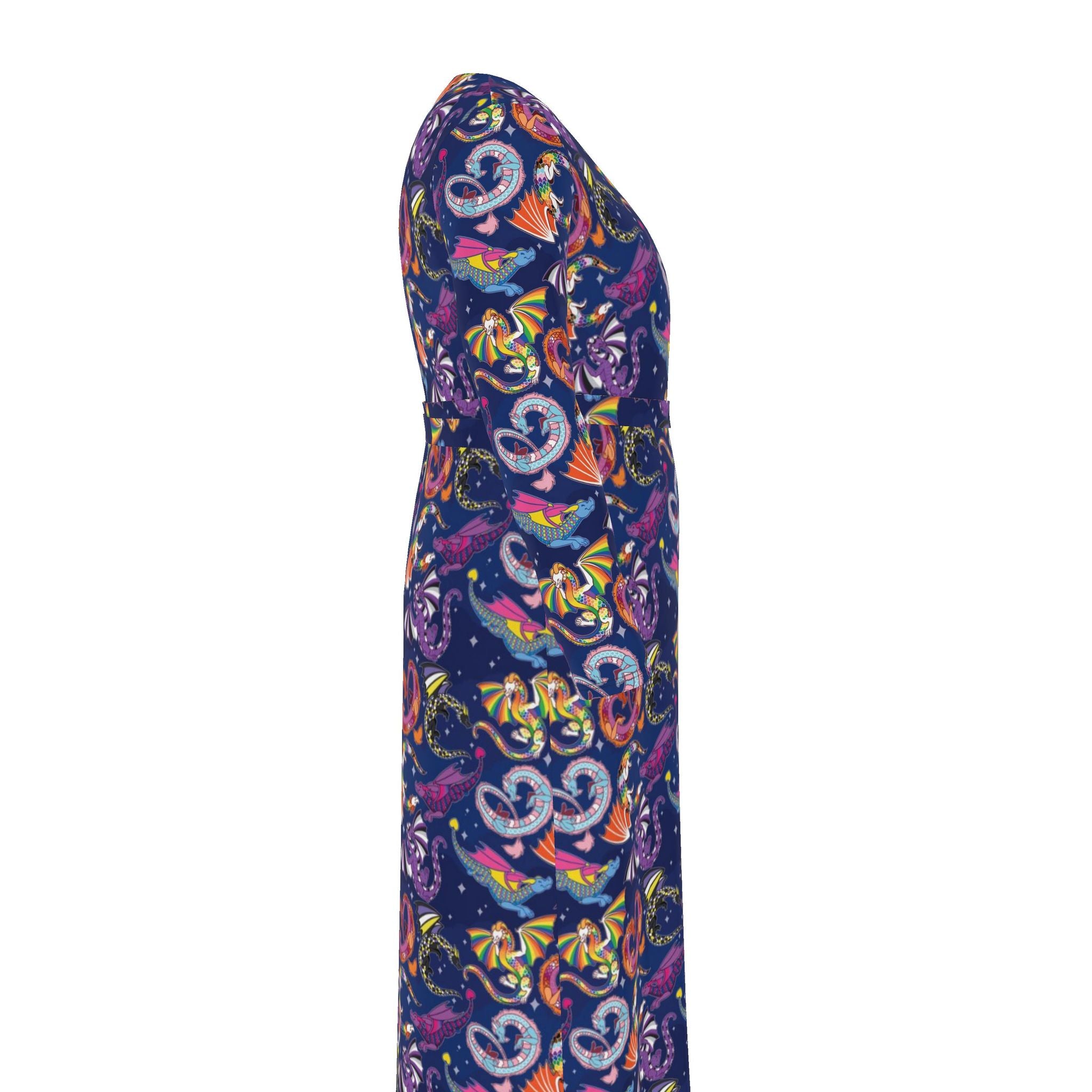 Pride Dragons | Collab X Pin & Tonic | Wrap Dress