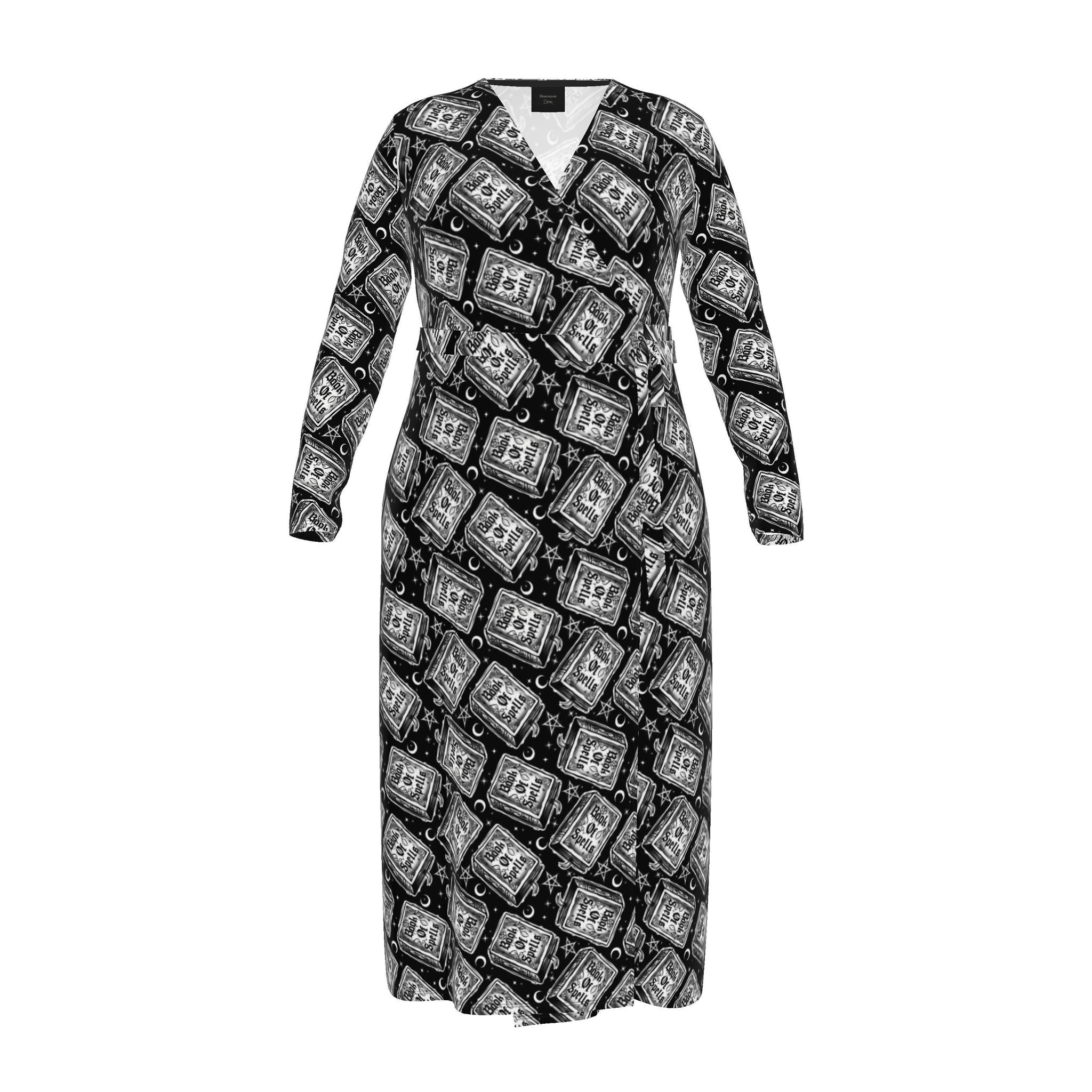 Book of spells | Wrap Dress | Made to Order