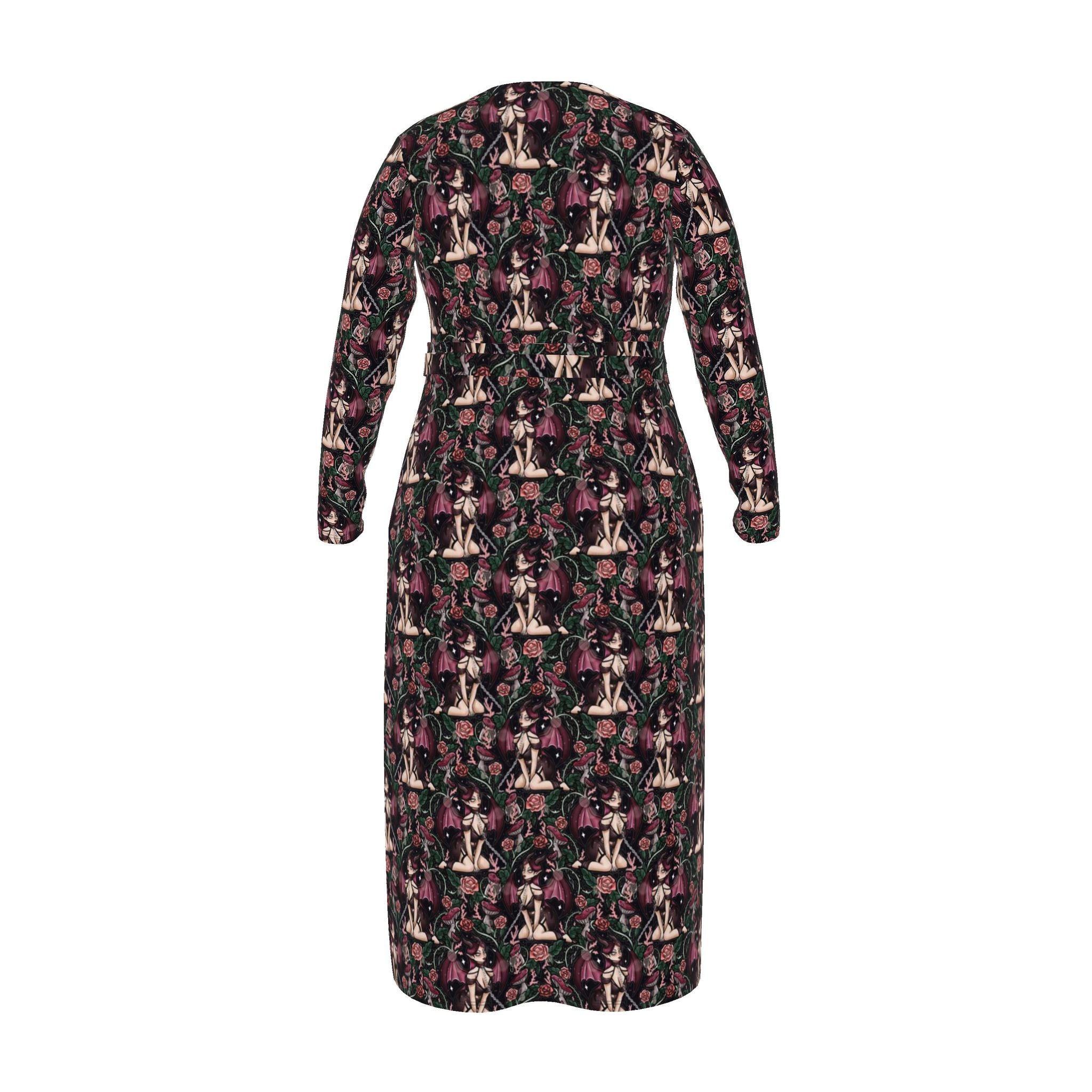 Gothic Demon Fairy | Wrap Dress | Made to Order