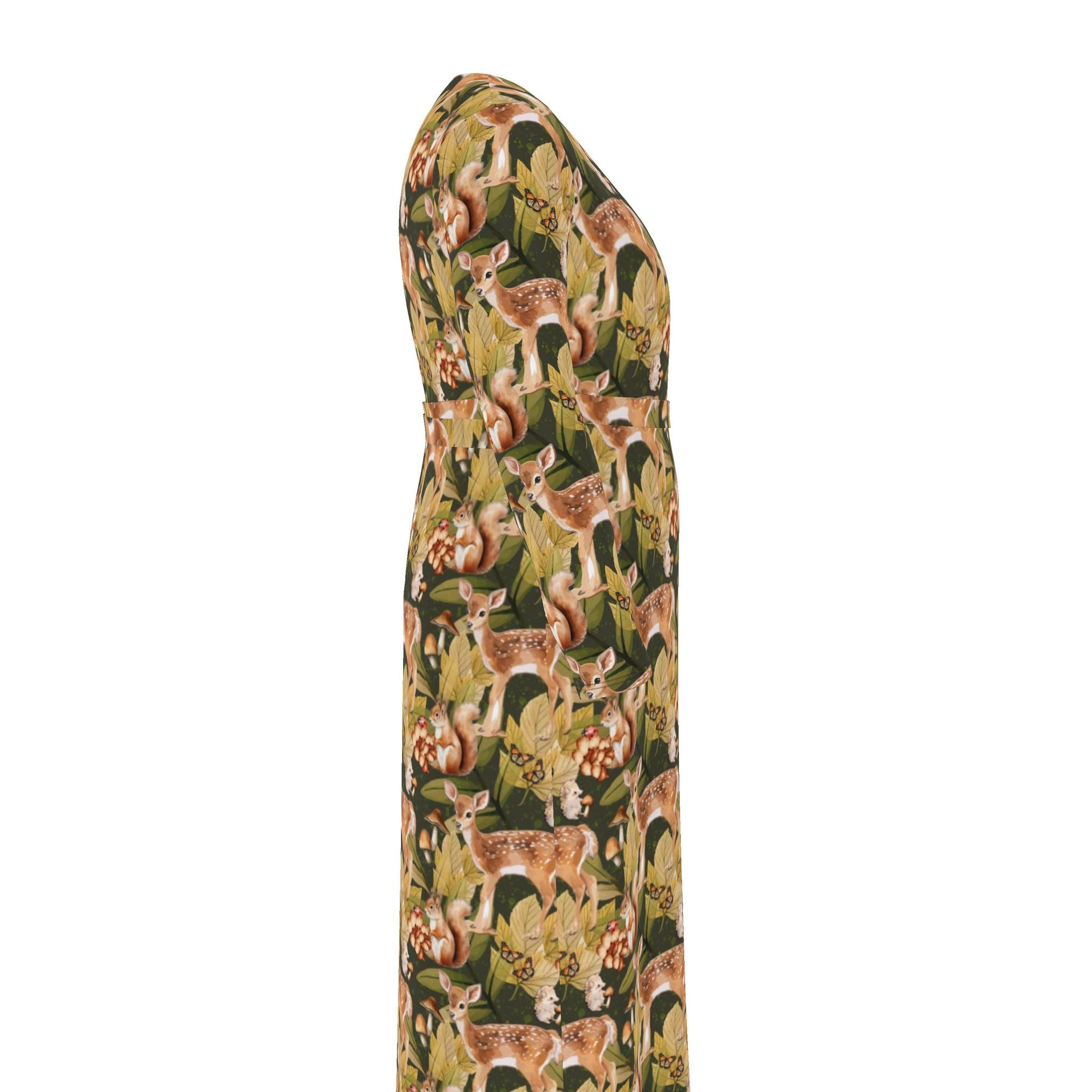 Wrap Dress | Autumnal Delight | Made to Order in the UK