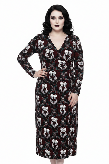 Recycled Wrap Dress | True Love | Made to Order in the UK