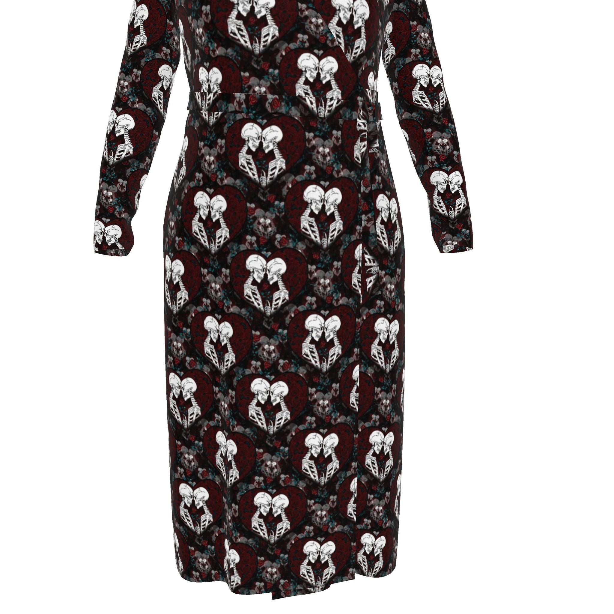 Recycled Wrap Dress | True Love | Made to Order in the UK