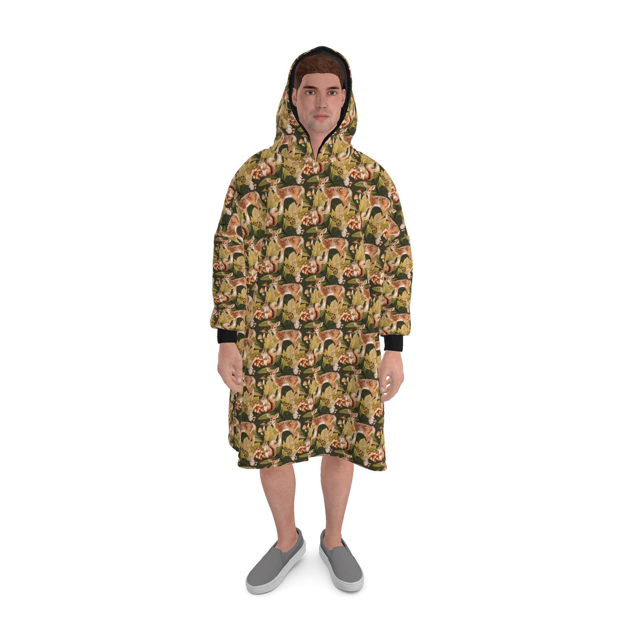 Waterproof Changing Robe | Autumnal Forest | One Size