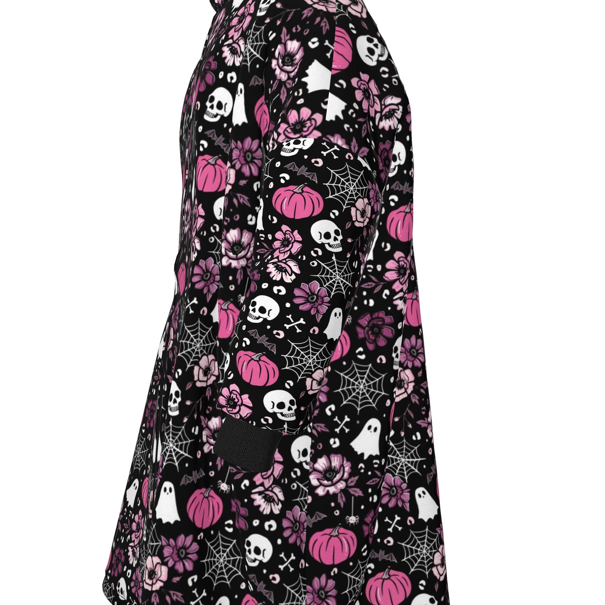 Waterproof Changing Robe | Halloween in Pink | Made to Order in the UK
