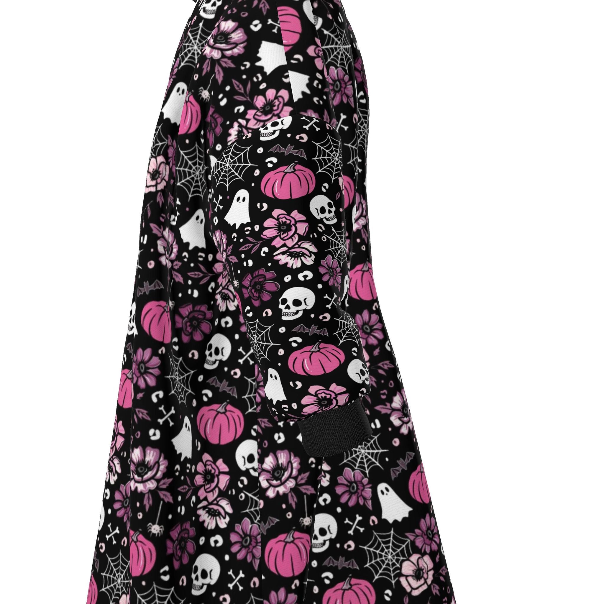 Waterproof Changing Robe | Halloween in Pink | Made to Order in the UK