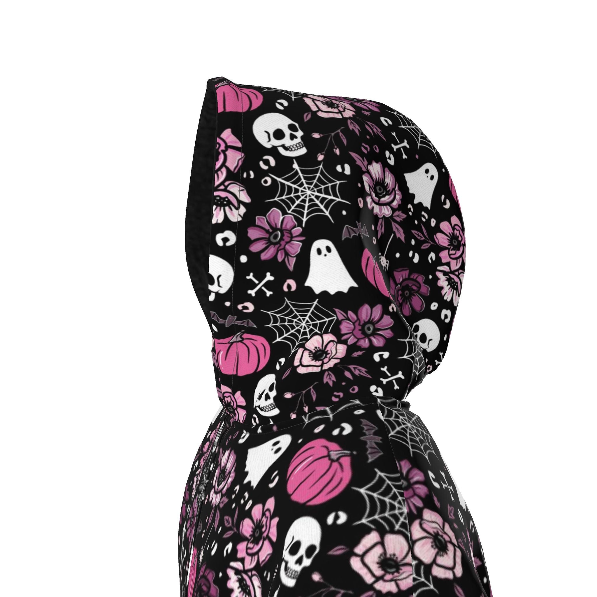 Waterproof Changing Robe | Halloween in Pink | Made to Order in the UK