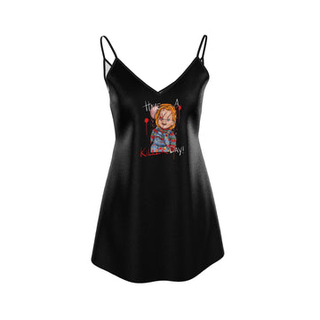 Mini Silk Slip Dress | The Killer Series 6 | Chucky | Limited Edition