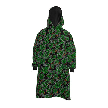 Waterproof Changing Robe | Monstera | Tropical Leaf Print | Made to Order