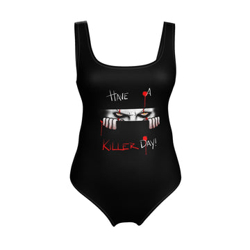 One-Piece Swimsuit | The Killer Series | Series 1 | Killer Clown | Recycled Lycra Option
