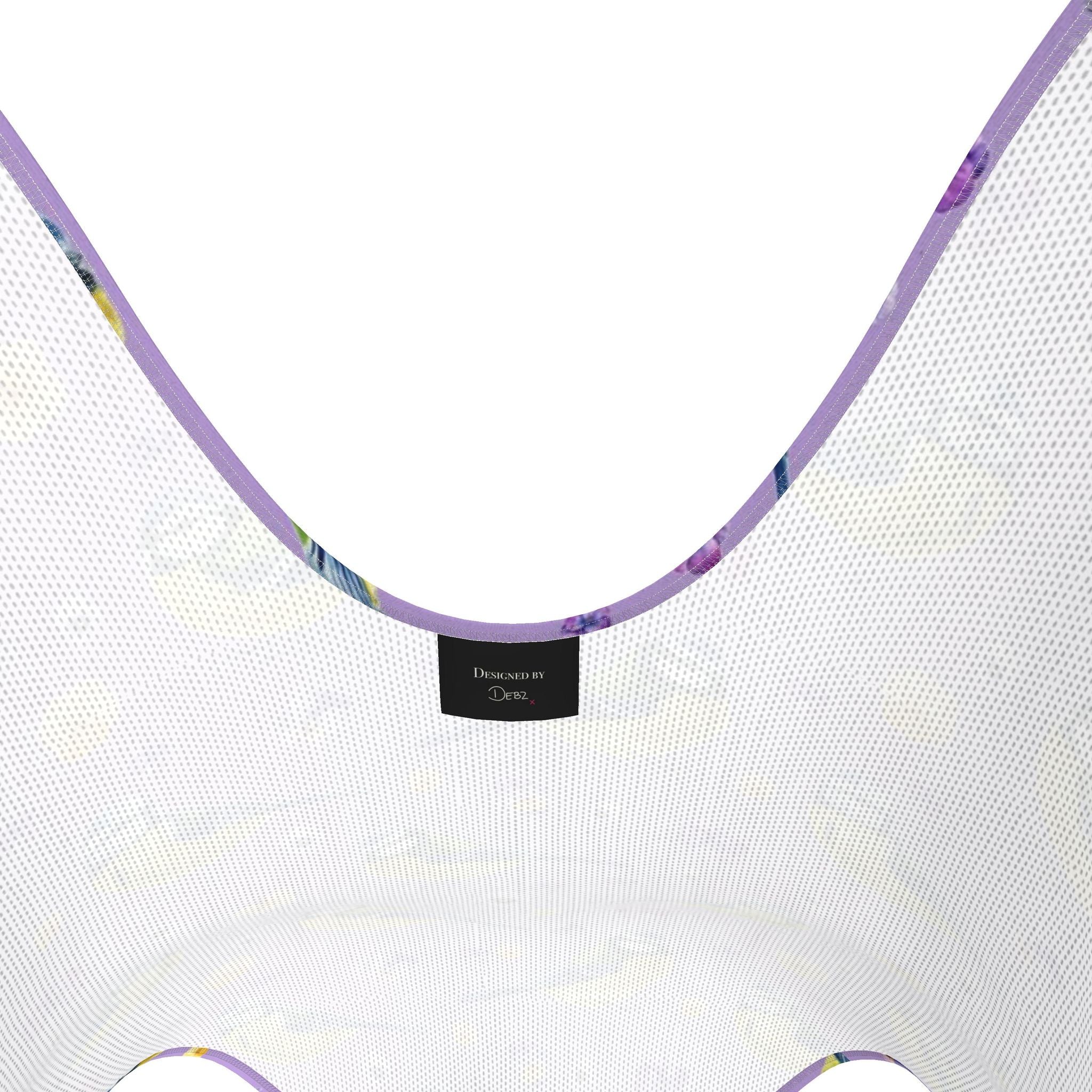 Swimsuit | Bluetits on Lilac