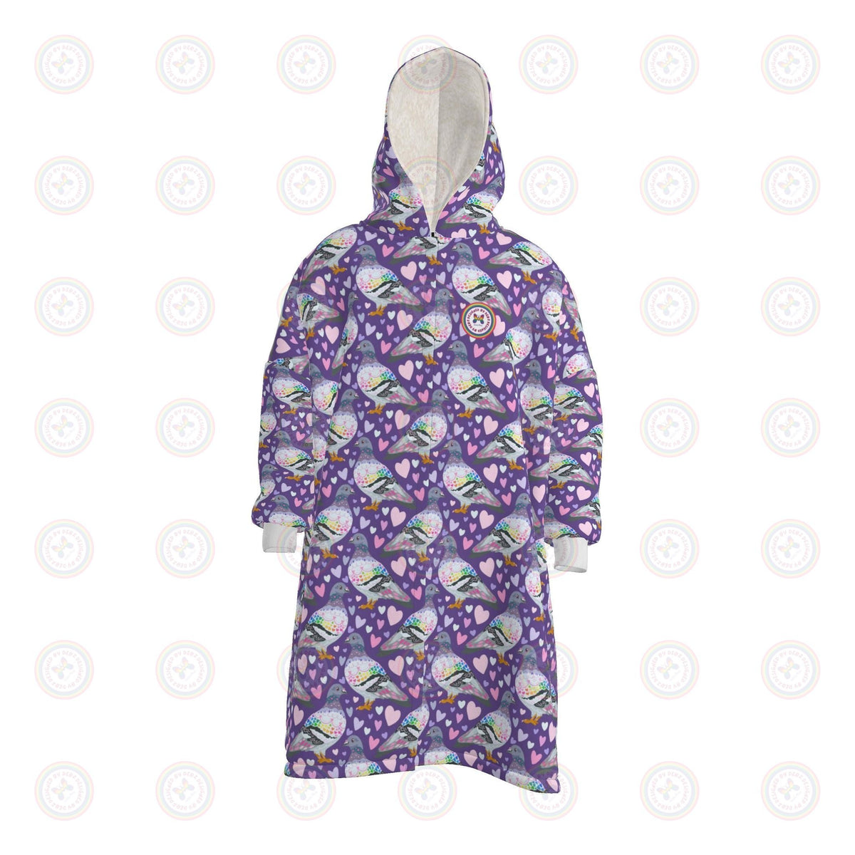 Pigeon Love Waterproof Dry Changing Robe