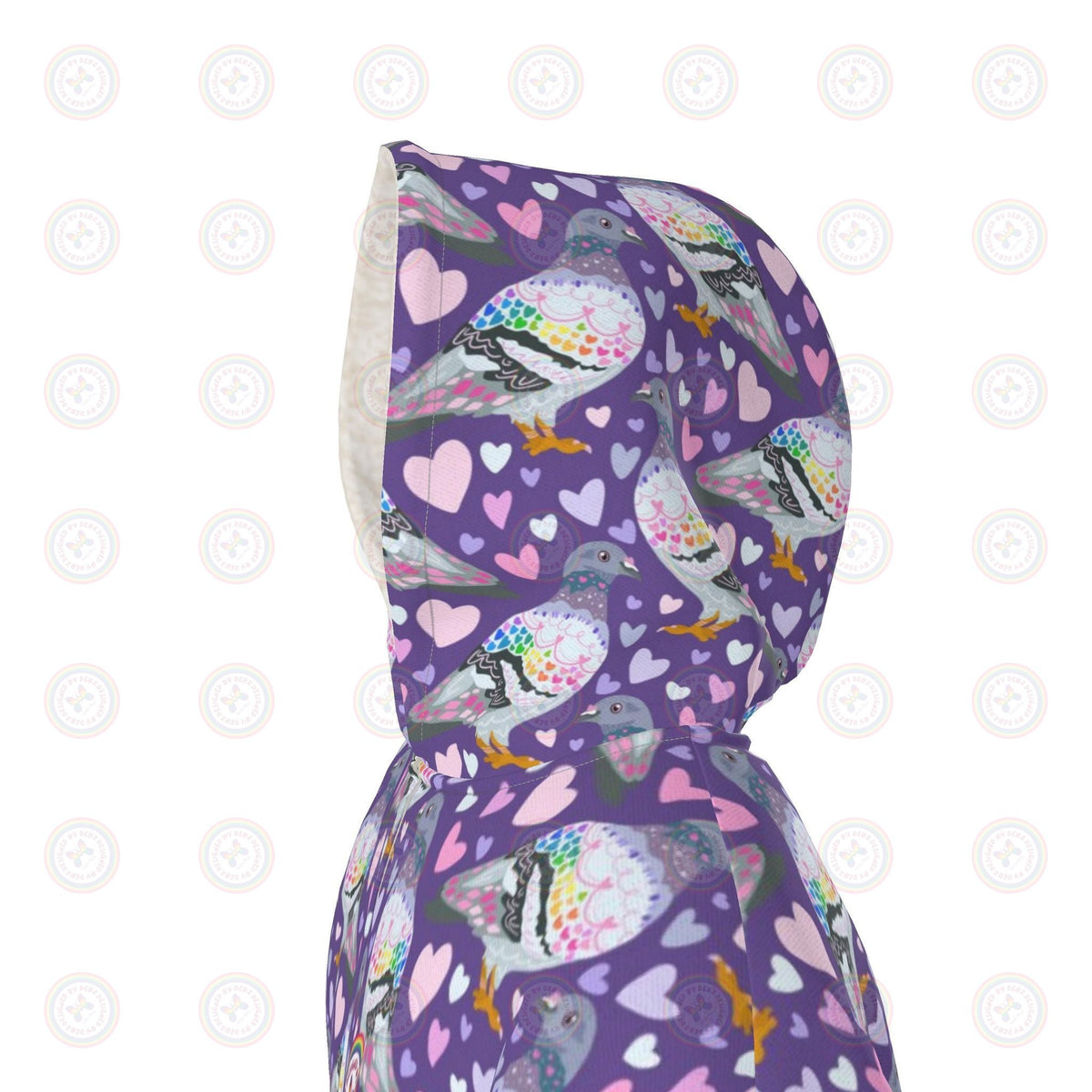 Pigeon Love Waterproof Dry Changing Robe
