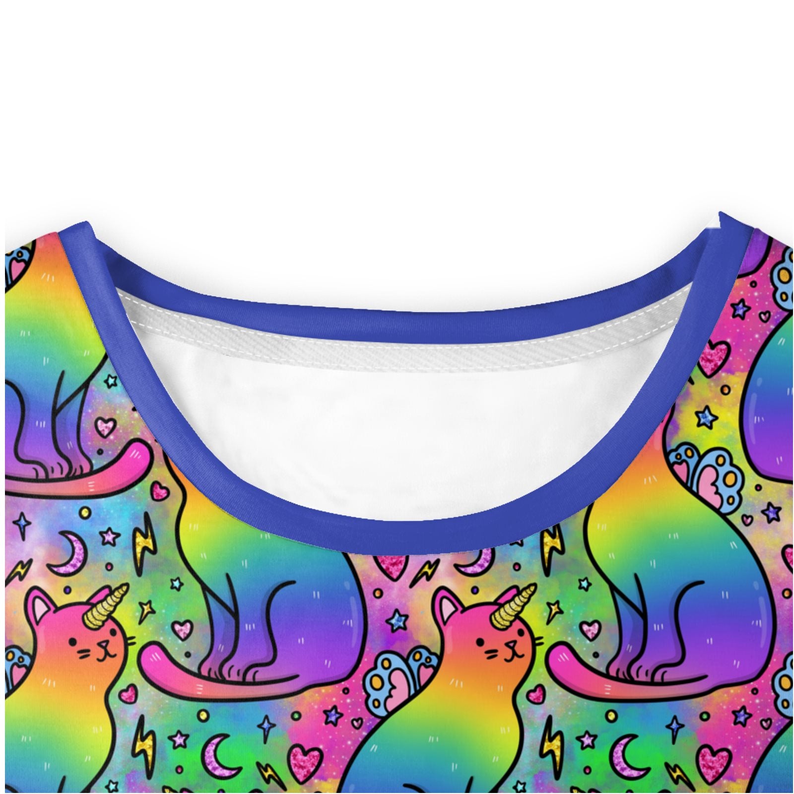 Rainbow Unicorn Cats | Pyjama Set | Long Sleeve Top and Bottoms