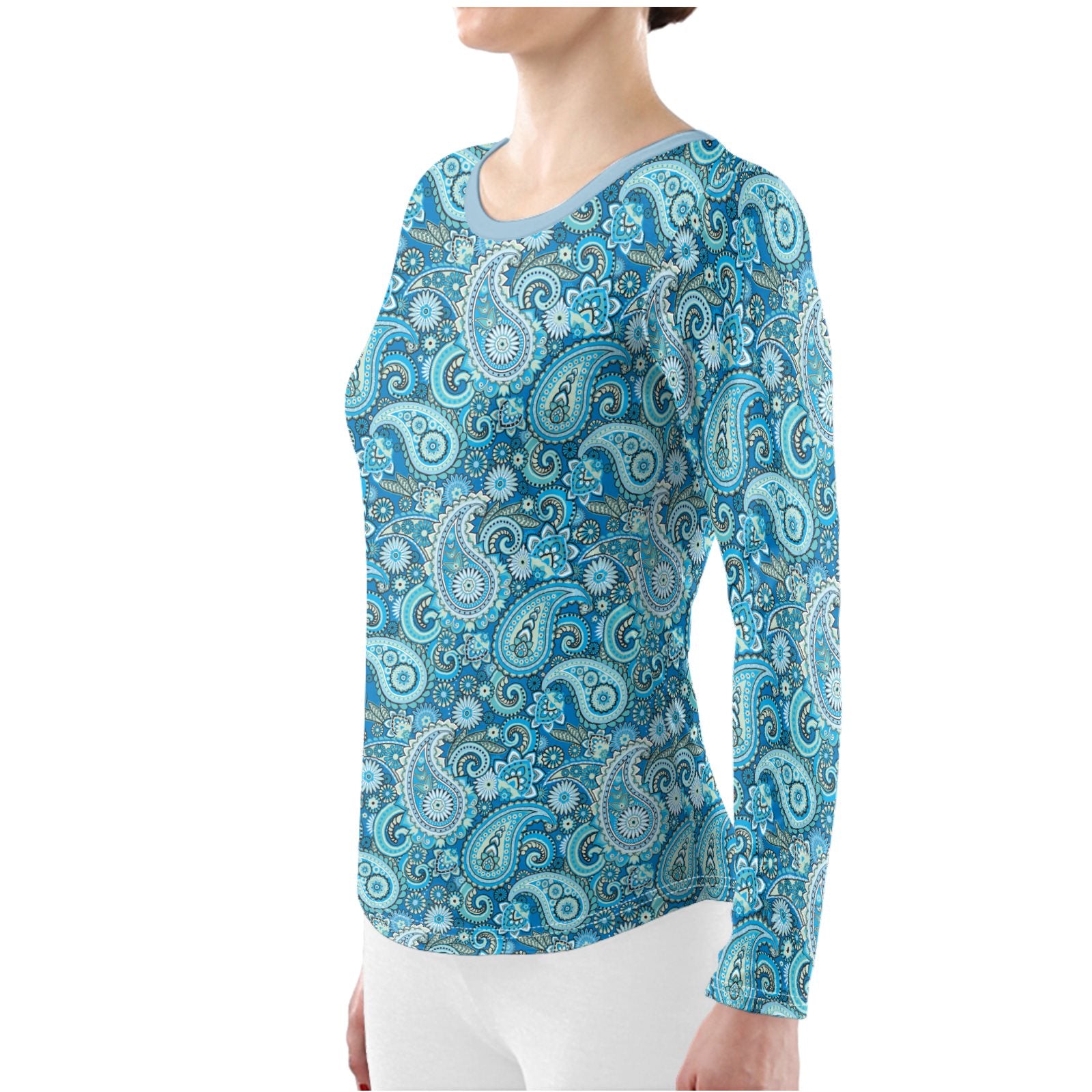 Blue Paisley Handmade Pyjama Set
