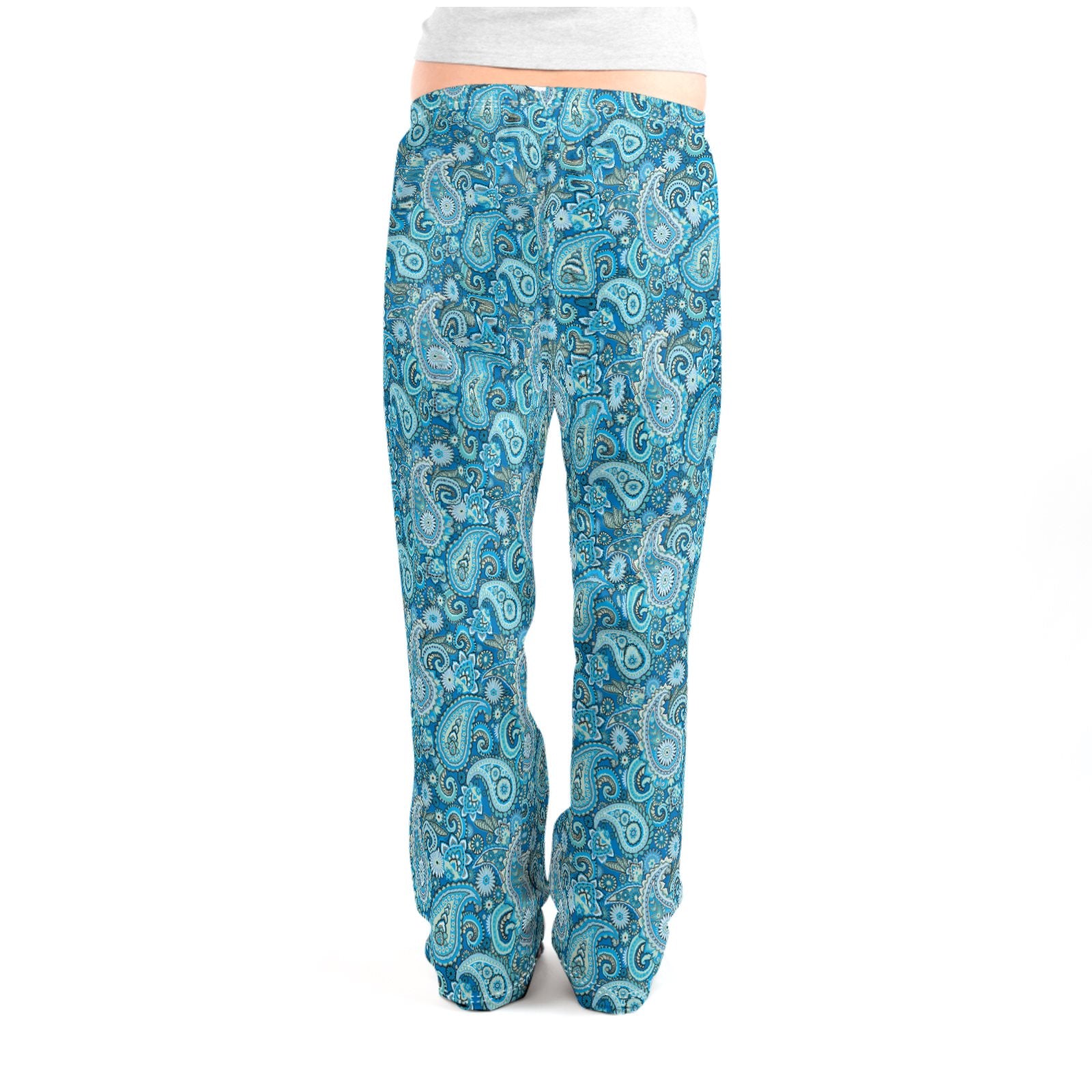 Blue Paisley Handmade Pyjama Set