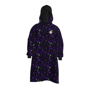 Halloween Spiders and Webs Waterproof Changing Drying Robe