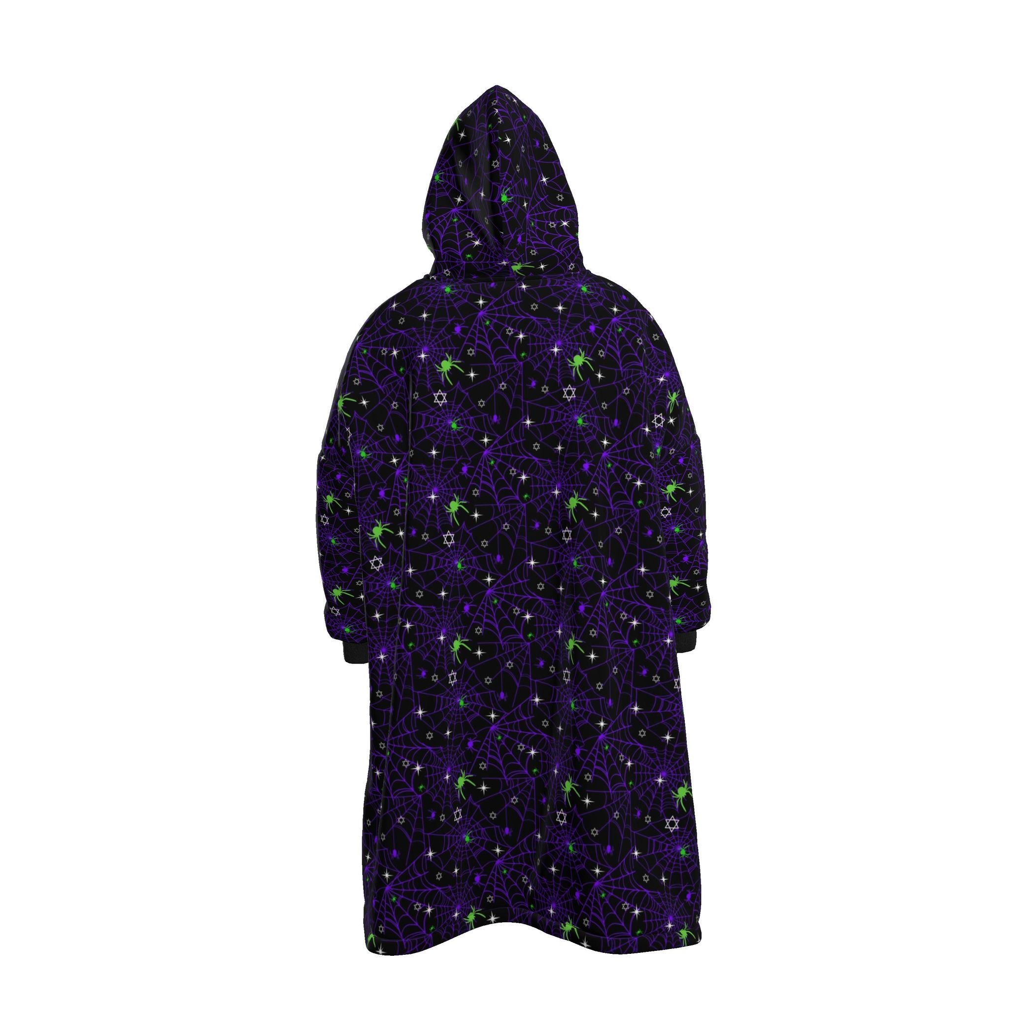 Halloween Spiders and Webs Waterproof Changing Drying Robe