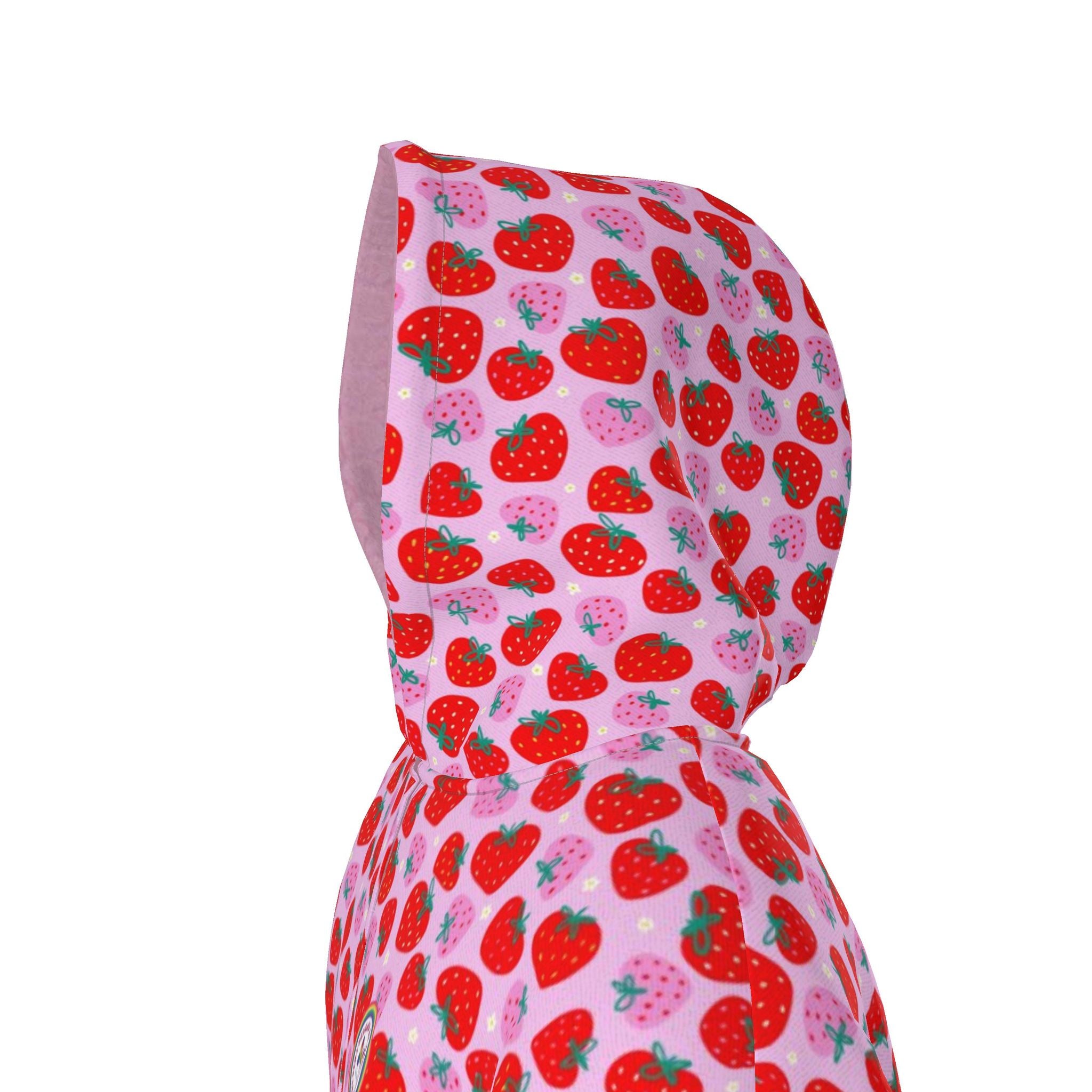 Strawberry Delight Waterproof Changing Drying Robe