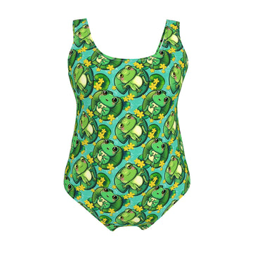 Happy Frogs on Lily Pads | Swimsuit | UK Made