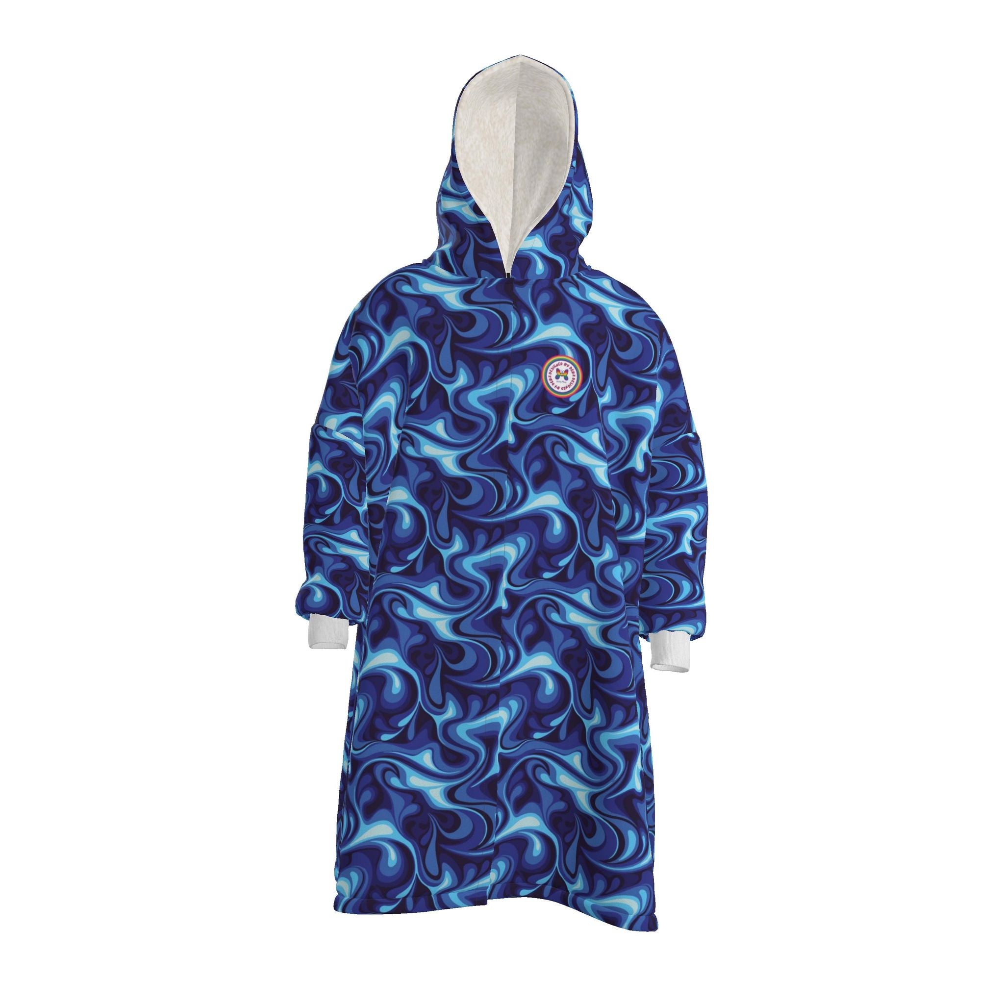 Wavey Waves | Waterproof Changing Robe | UK Made
