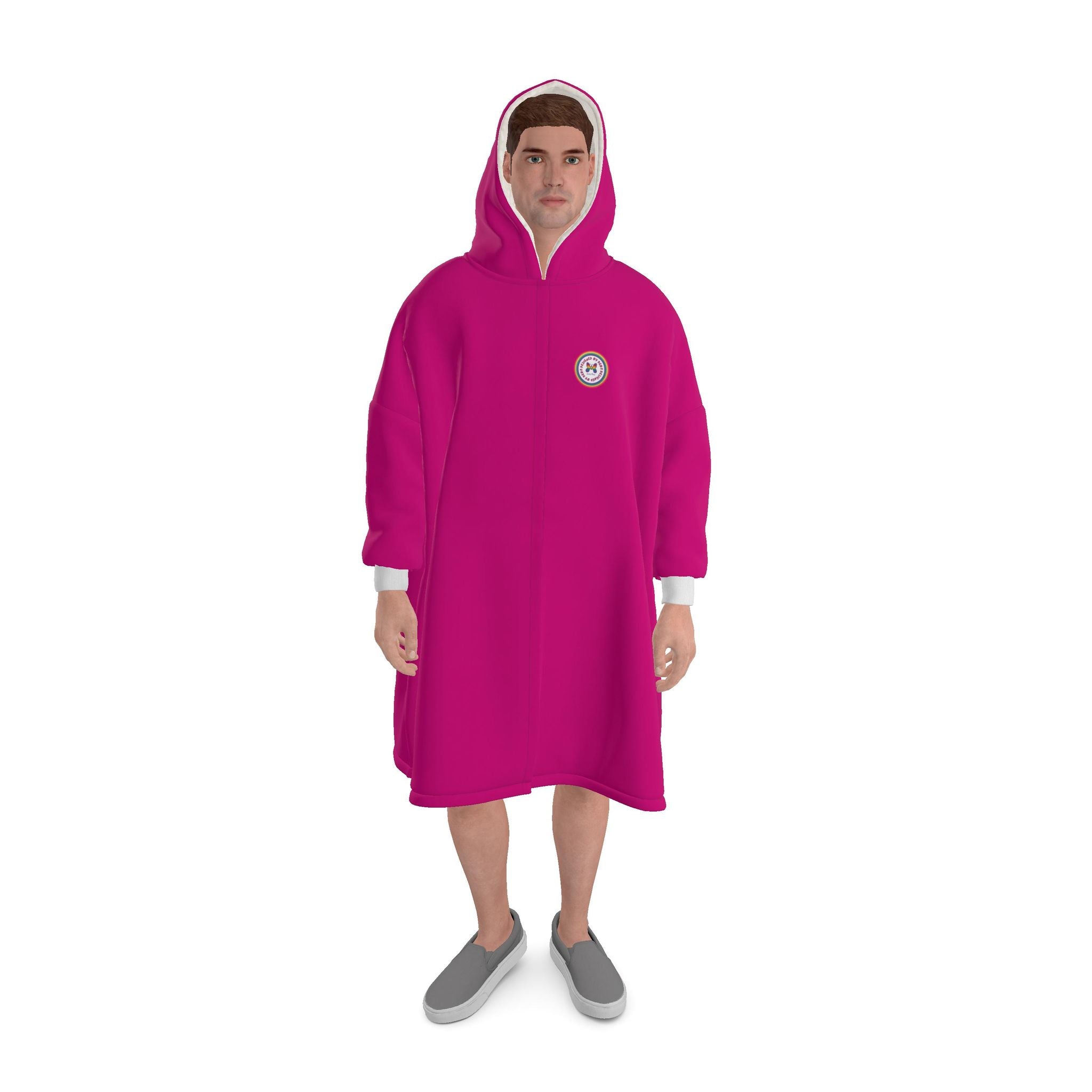 Punchy Pink | Waterproof Changing Robe | UK Made