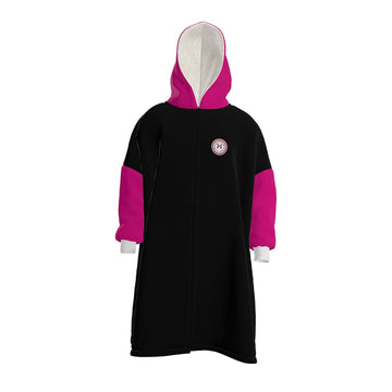 Black and Pink | Waterproof Changing Robe | UK Made