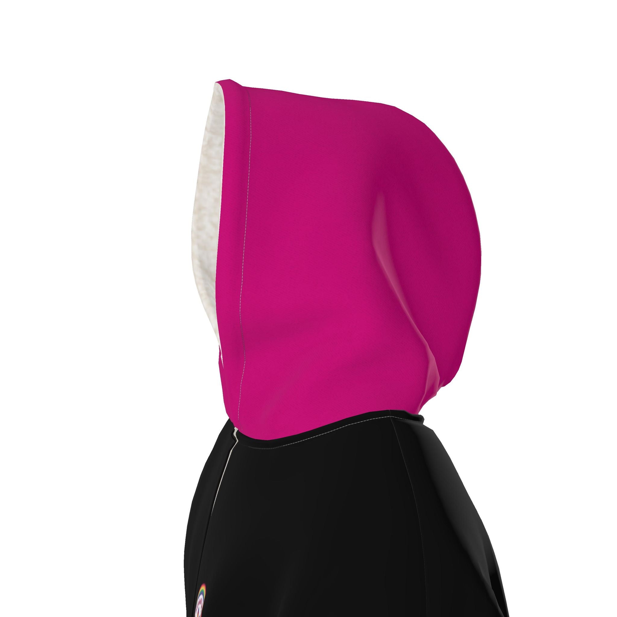 Black and Pink | Waterproof Changing Robe | UK Made