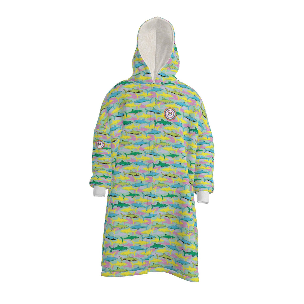Shark Camouflage Dry Changing Robe Adult and Child Sizes