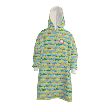Shark Camouflage Dry Changing Robe Adult and Child Sizes