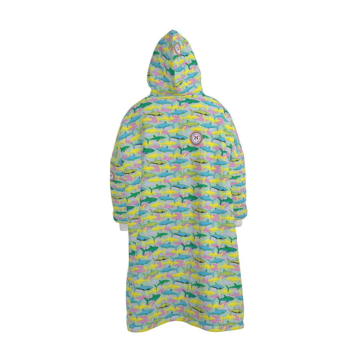 Shark Camouflage Dry Changing Robe Adult and Child Sizes