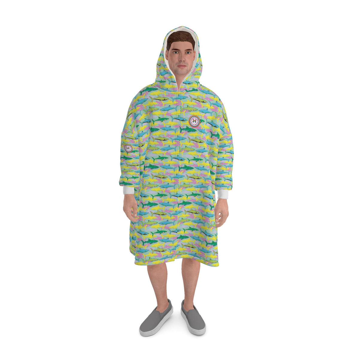 Shark Camouflage Dry Changing Robe Adult and Child Sizes